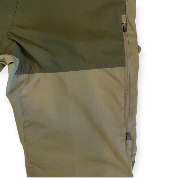 Fjall Raven Vidda Pro Ventilated Trousers Regular Fit Army Green Mens Cargos - Picture 8 of 13
